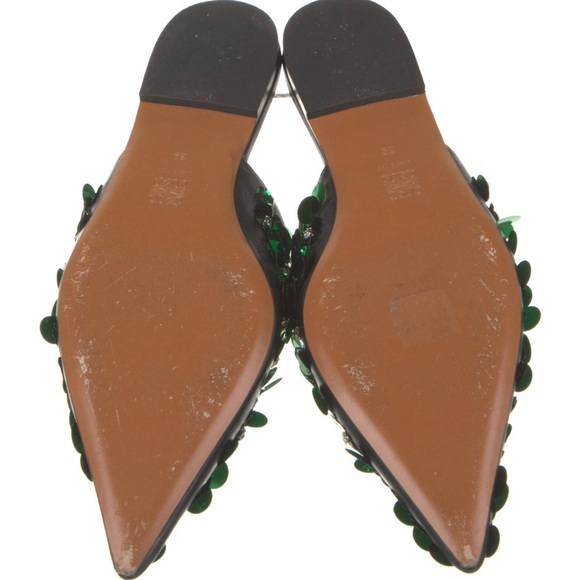 Loewe crystal and sequin leather mules 39 - Picture 4 of 4